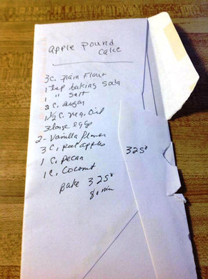 Apple Pound Cake