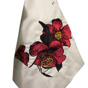 "Camellias are supposed to be RED!" he says.