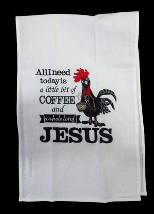 Funny Rooster Towel
