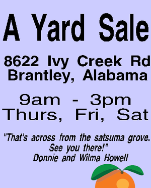 A Yard Sale June 16, 2022
