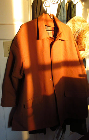 Men's Barn Coat In Progress