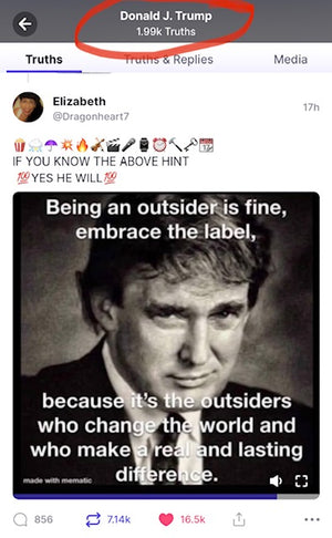 Annie O Goes Big With A Spot On The Video Reposted By Trump !!