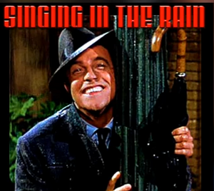 Singing in the rain! Grateful!