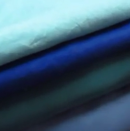 Blue fabrics in stock right now