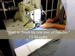 Hemming, Marking, Collating Aprons In The USA