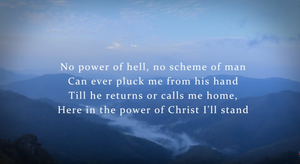 In Christ Alone