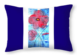 Poppy Throw Pillow