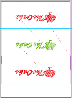 Easy tip for corner embroideries