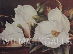 New 5 Star Review On Magnolia Print By Wilma Ingalls-Howell !!