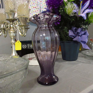 Purple Fenton Vase