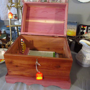 Cedar Secretary Box With Lock By Donnie Howell Woodworking