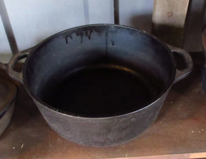 Cast Iron Dutch Oven At The Yard Sale