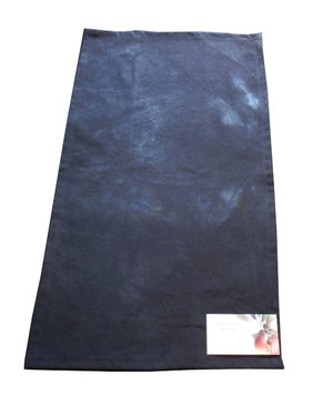 Hand-Dyed Black Cotton Towel 5787-Made In USA