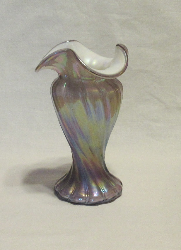 Lavender Fenton Vase