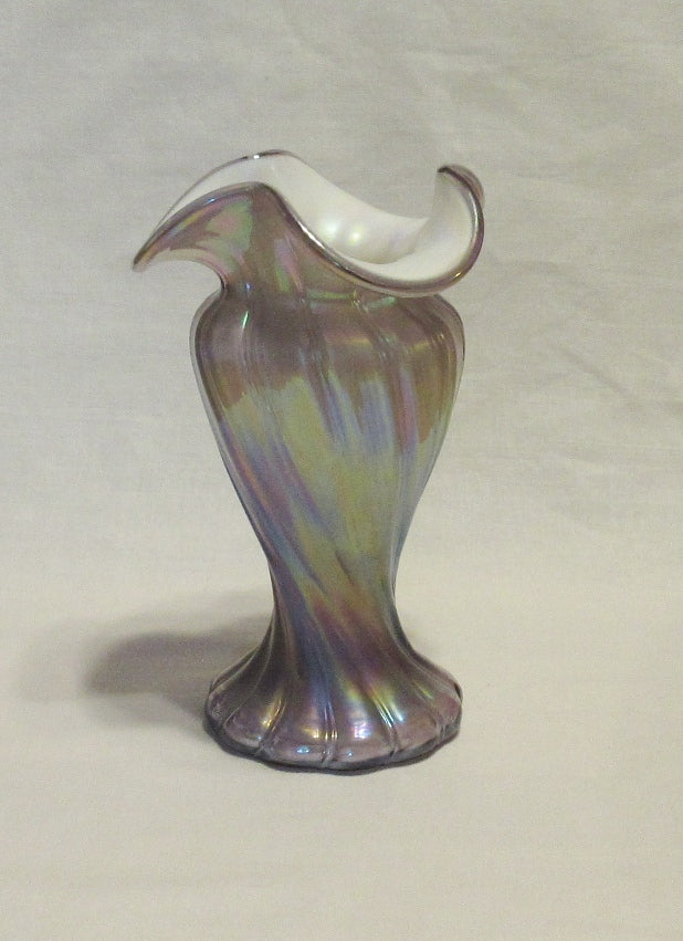 Lavender Fenton Vase