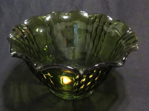 Green Glass Bowl