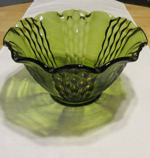 Green Glass Bowl