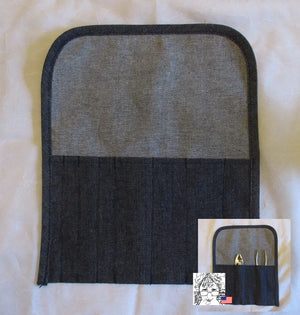 Denim Tool Rolls Made In USA