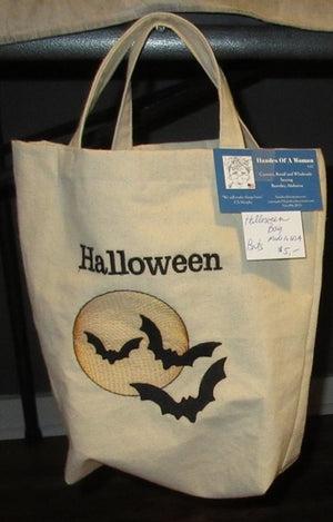 Halloween Trick-Or-Treat Tote Bags With Options, Made In USA