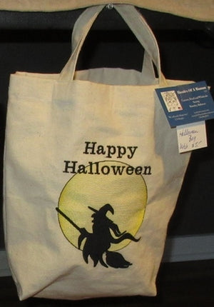 Halloween Trick-Or-Treat Tote Bags With Options, Made In USA