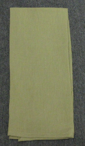 Olive Green Linen Towel