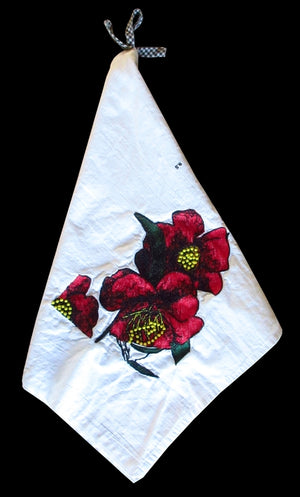 Camellia Add-On Embroidery Design