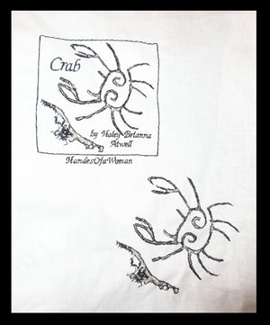 Coral Crab Add-On Embroidery Design