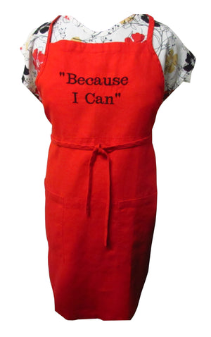 "Because I Can" Add-On Embroidery Words