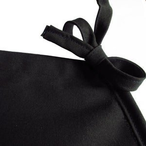 Basic Apron with Left Tie Detail