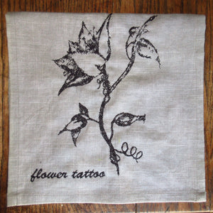 Flower Tattoo Towel