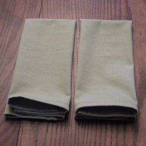 Grass Green Hand-Dyed Cotton Towel Set of 2