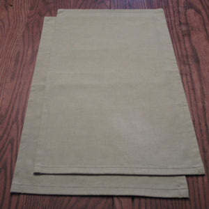 Grass Green Hand-Dyed Cotton Towel Set of 2