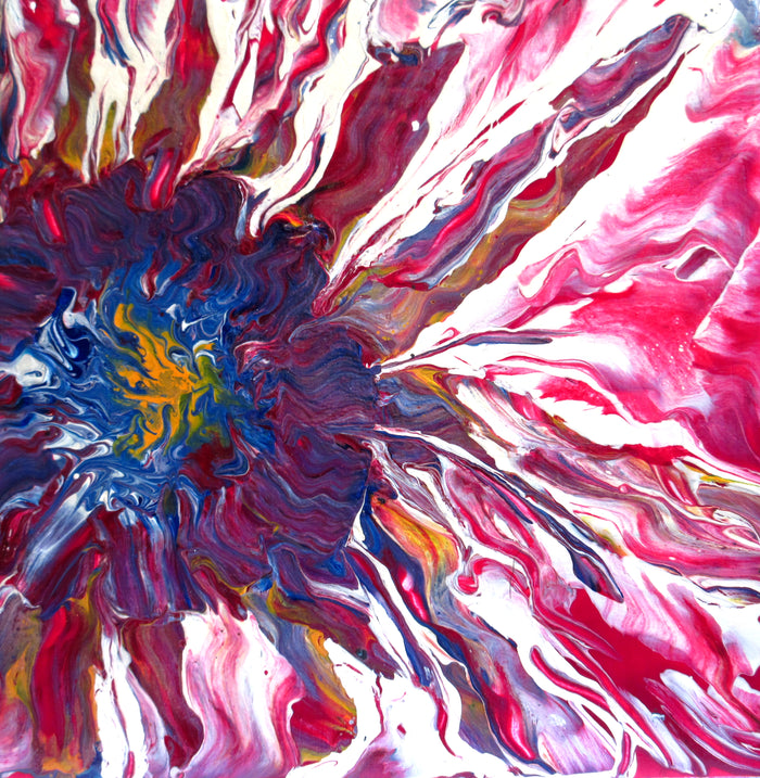 study purple flower -pour 117