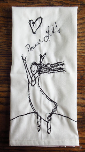 Praise God ColoringBook Towel