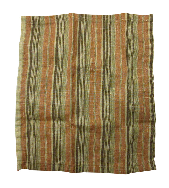 Vintage-Stripe Linen Bar Mop 11" x 12"